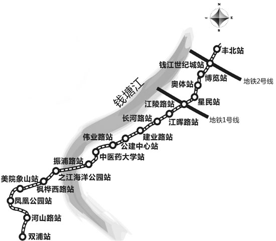 杭州地铁6号线 全程图片